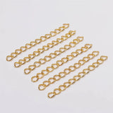 1000pcs Necklace Extension Chains for DIY Jewelry Making
