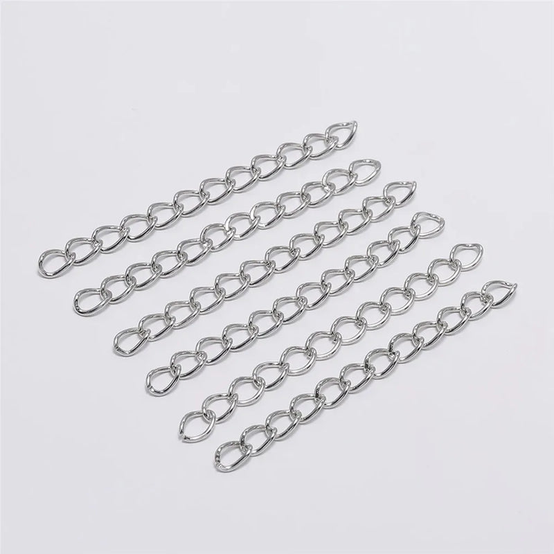 1000pcs Necklace Extension Chains for DIY Jewelry Making