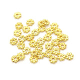 1000pcs Antique Bronze Flower Charm Spacer Beads