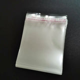 1000pcs Small Jewelry Bag Gift Pouches Bags Transparent Self Adhesive Sealing
