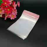 1000pcs Clear Ziplock Bags Reclosable Fresh Keep Jewelry Storage