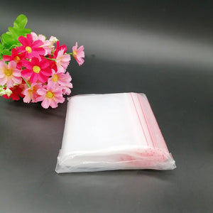 1000pcs Clear Ziplock Bags Reclosable Fresh Keep Jewelry Storage