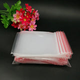 1000pcs Clear Ziplock Bags Reclosable Fresh Keep Jewelry Storage