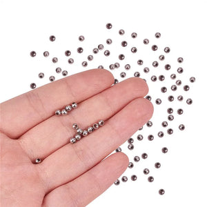 1000pcs 316 Stainless Steel Spacer Beads 3mm 4mm 6mm 8mm