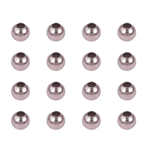 1000pcs 316 Stainless Steel Spacer Beads 3mm 4mm 6mm 8mm