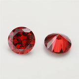 1000pcs Garnet AAAAA CZ Gems 0.8~4mm Round Cut Loose Stones