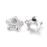 1000pcs Tibetan Silver Beads Caps Lead & Cadmium Bead End Caps 6x3x2mm