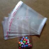 1000pcs Transparent Self Adhesive Seal Plastic Bags OPP Poly Self Sealing