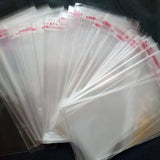 1000pcs Transparent Self Adhesive Seal Plastic Bags OPP Poly Self Sealing