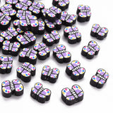 1000pcs Butterfly Shape Polymer Clay Beads for Jewelry Making