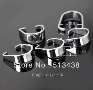 1000pcs 13mm Buffing Stainless Steel Clasp & Hooks for Jewelry DIY Pendant
