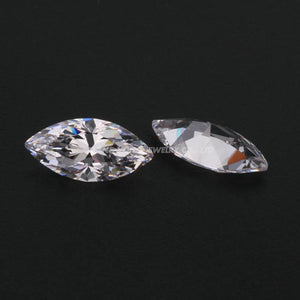 1000pcs 5A CZ Stone Loose Marquise Shape 1.5x3mm~4x8mm