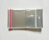 1000pcs Clear Self Adhesive Seal Plastic Bags Resealable Cellophane Poly