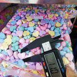 Resin Candy Heart Rabbit Beads for Jewelry Making