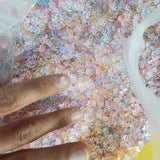 DIY Candy Heart Half Beads Sticker for Nail Jewelry Making