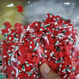 1000pcs DIY Resin Cartoon Christmas Tree Deer Santa Sticker
