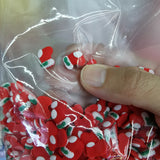 1000pcs DIY Resin Cartoon Christmas Tree Deer Santa Sticker