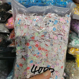 1000pcs DIY Resin Cartoon Lollipop Sticker Flat Finger Scrapbook Nail Jewelry