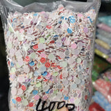 1000pcs DIY Resin Cartoon Lollipop Sticker Flat Finger Scrapbook Nail Jewelry