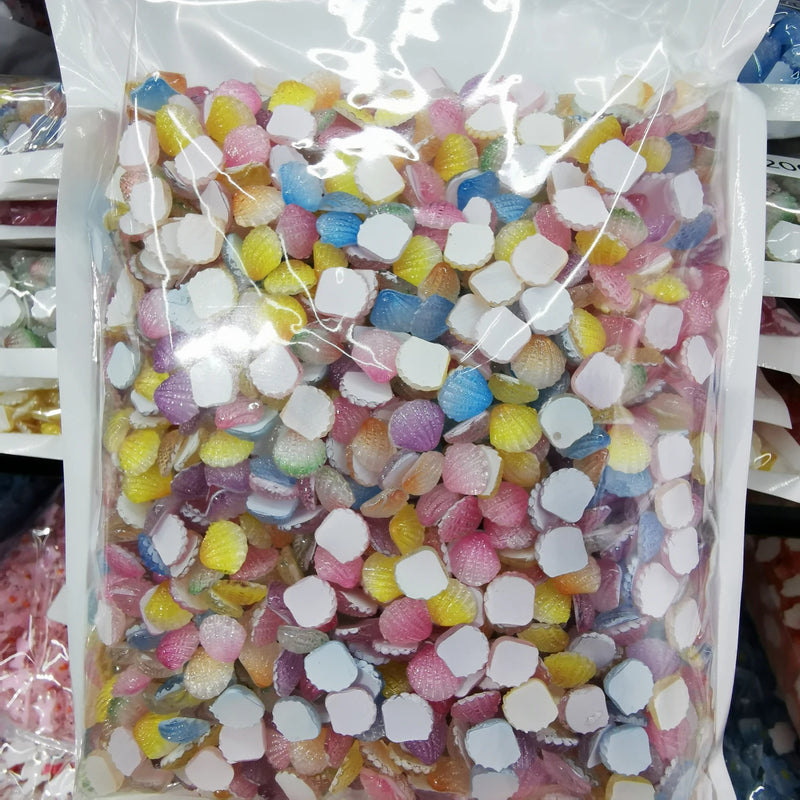 1000pcs 9mm DIY Conch Beads for Nail Art and Jewelry Making