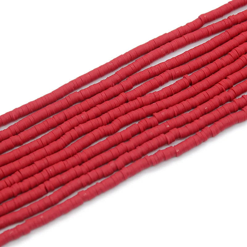 1000strip/Lot Polymer Clay Spacer Beads Jewelry Making