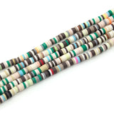 1000strip/Lot 4mm Polymer Clay Spacer Beads for Jewelry Making