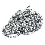 1000strip/Lot 6mm Polymer Clay Spacer Beads Jewelry Making