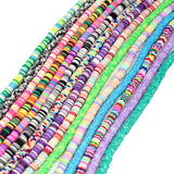 1000strip/Lot 6mm Polymer Clay Spacer Beads Jewelry Making