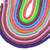 1000pc 6mm Polymer Clay Spacer Beads Jewelry Making