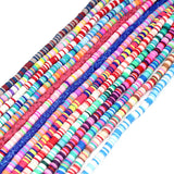 1000strip/Lot 6mm Polymer Clay Spacer Beads Jewelry Making