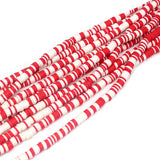 1000strip/Lot 6mm Polymer Clay Spacer Beads Jewelry Making