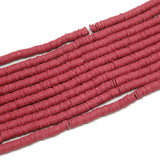 1000pc 6mm Polymer Clay Spacer Beads Jewelry Making