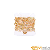 14K Gold Filled Rope Chain Necklace Bracelet Jewelry Making Findings