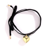 Adjustable Love Heart Pendant Necklace Y2K Jewel