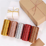 100M DIY Silver Rope String Macrame Cord Sewing Twine Home Decoration