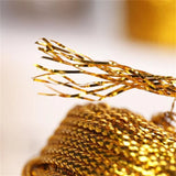 100M DIY Silver Rope String Macrame Cord Sewing Twine Home Decoration