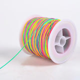 100M Rainbow Beading Cord 0.8mm Stretch String for DIY Jewelry Making