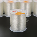 100M Plastic Crystal DIY Beaded Elastic Cord Jewelry String