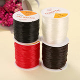 100M Plastic Crystal DIY Beaded Elastic Cord Jewelry String