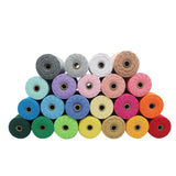 100M 2mm Macrame Cord Rope Cotton Thread String Crafts DIY Sewing Wall Hangings