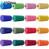 100M 2mm Macrame Cord Rope Cotton Thread String Crafts DIY Sewing Wall Hangings