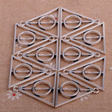 100PC/Lot Triangle Charms Pendants DIY Jewelry Making Finding