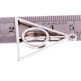 100PC/Lot Triangle Charms Pendants DIY Jewelry Making Finding