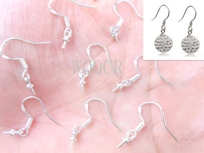 100PC Piercing DIY Earrings Pendant Needle Earrings Hook Accessories