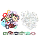 100PC 16x12mm Acrylic Link Chain Charms for Earring Bag Bracelet