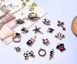 100PC/lot Mix Styles Pendant Charms DIY Jewelrys Bracelet Necklace