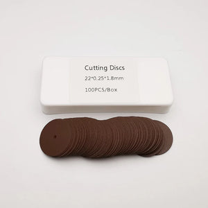 100PCS 0.25mm Cutting Discs Rotary Wheels Denture Jewelry Metal Cuttings