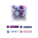 100PCS Silicone Teething Beads Baby Nursing Necklace Food Chew BPA Teether
