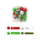 100PCS Silicone Teething Beads Baby Nursing Necklace Food Chew BPA Teether