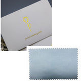 100PCS Silver Polish Cloth Anti Tarnish Jewellery Tools